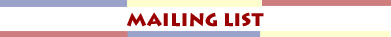 Mailing List