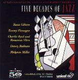 CD cover of Five Decades of Jazz